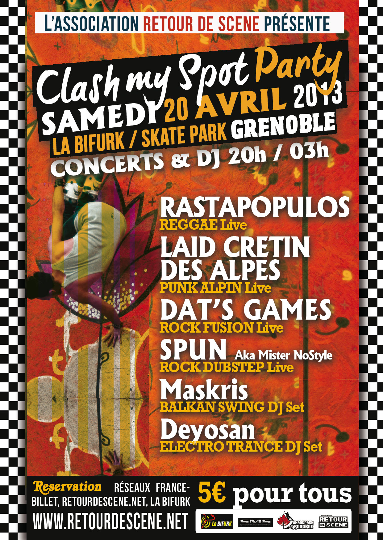 Clash My Spot Party - La Bifurk - 20/04/2013