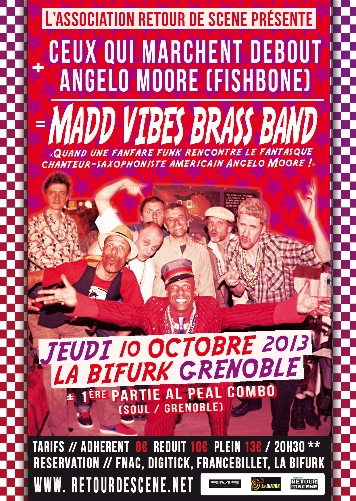 Madd Vibes Brass Band - La Bifurk - 10/10/2013