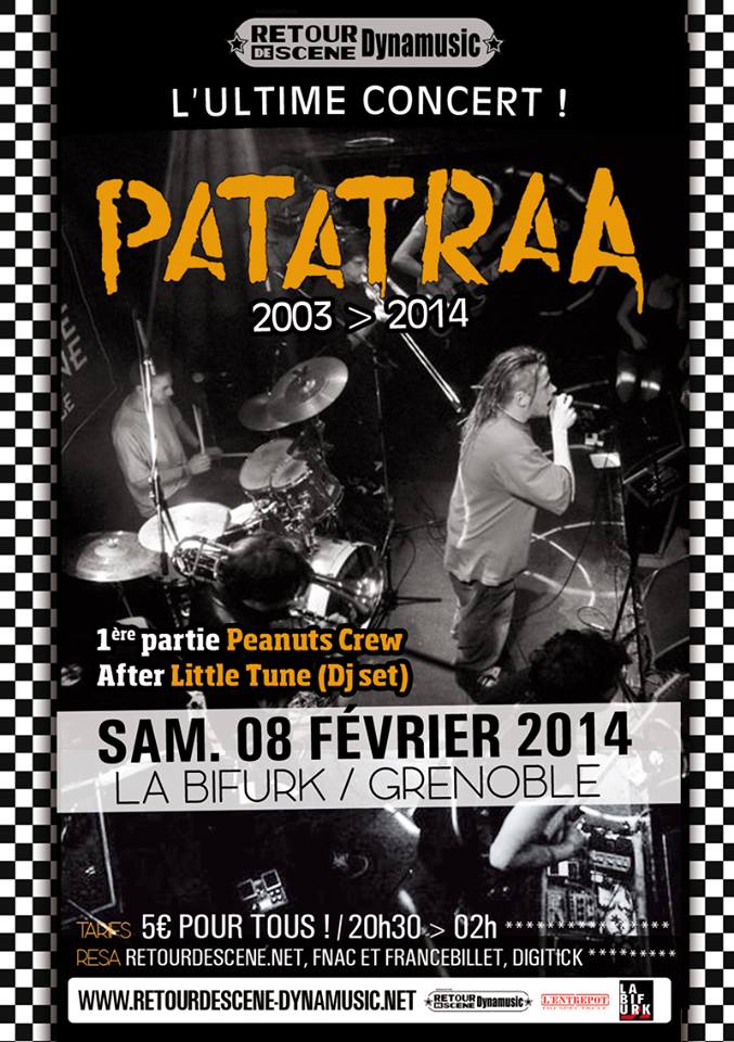 Patatraa - La Bifurk - 08/02/2014