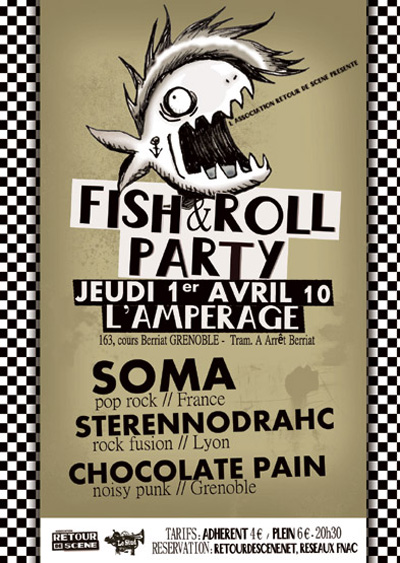 Fish & Roll Party - L'Amperage - 01/04/2010