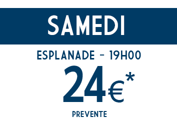 samedi billetterie Prévente