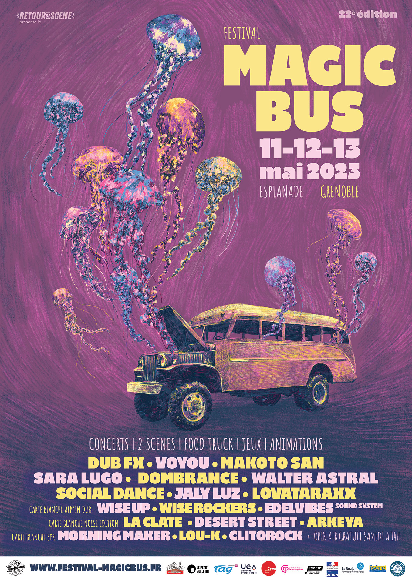 Festival Magic Bus Festival de musiques actuelles à Grenoble