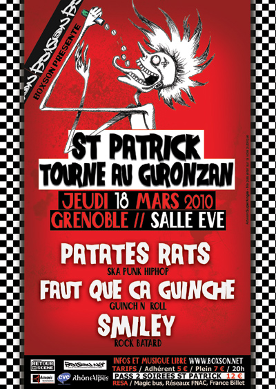 St Patrick tourne au Guronzan - EVE - 18/03/2010