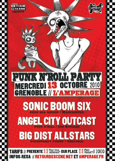 Punk N'Roll Party - l'Amperage - 13/10/2010