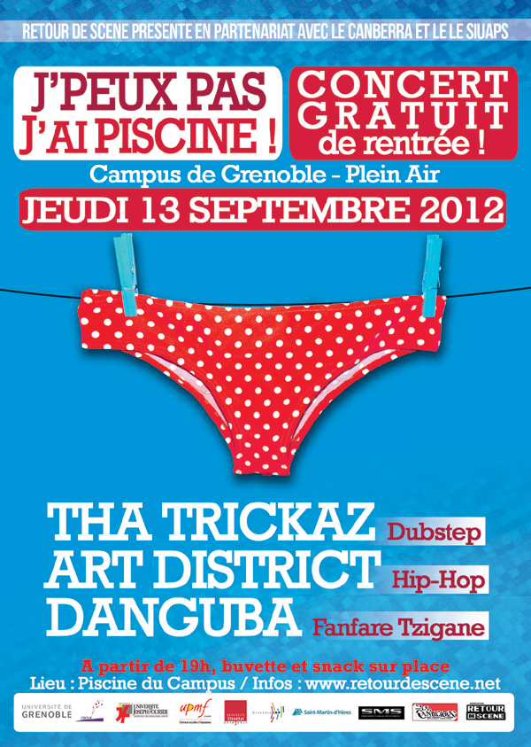 J'peux Pas J'ai Piscine - Campus - 13/09/2012