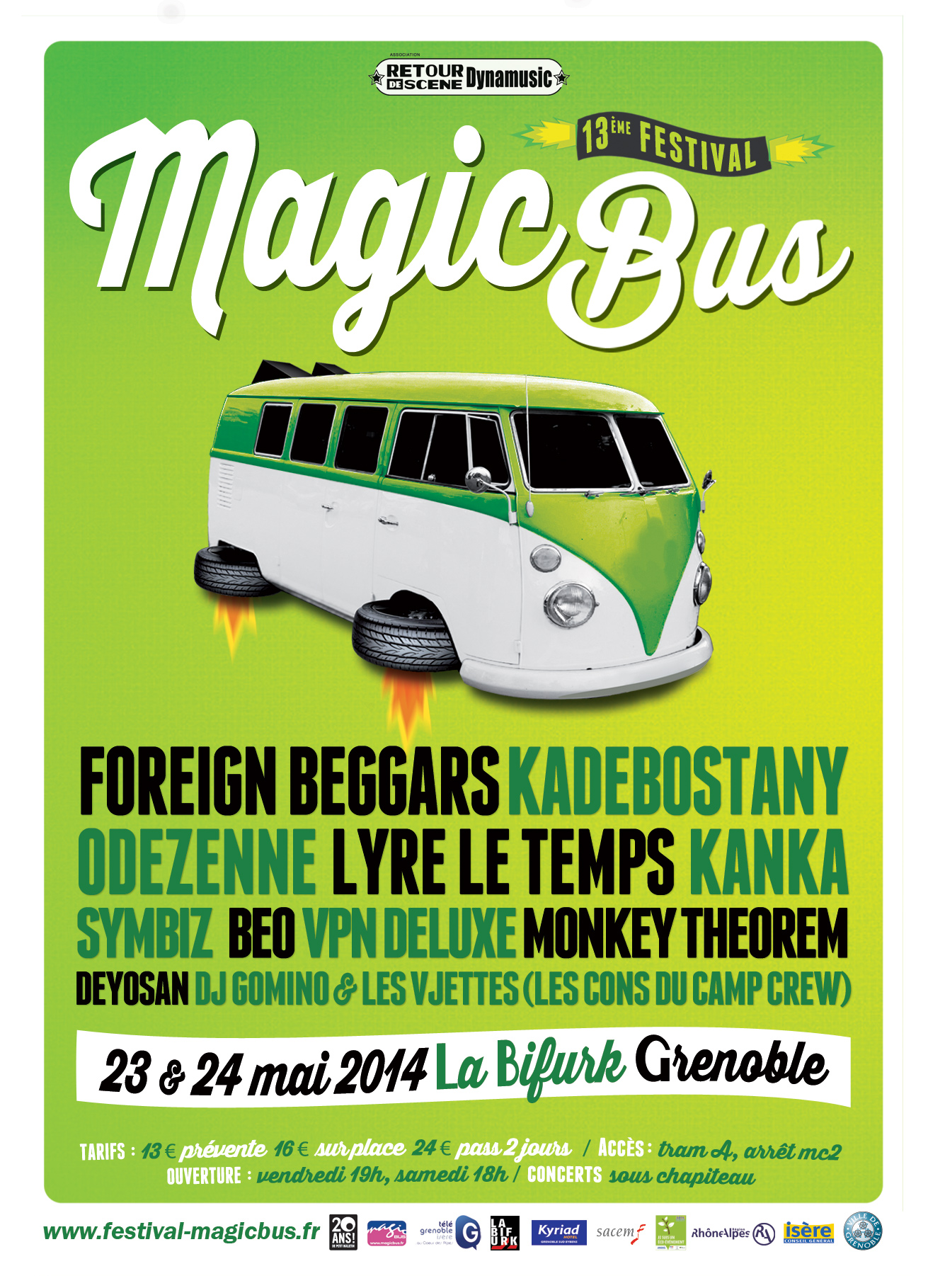MagicBus - La Bifurk - 23/05/2014