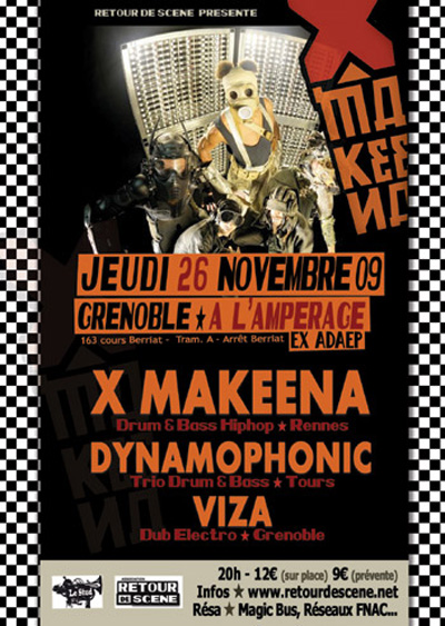 X Makeena - L'Amperage - 26/11/2009